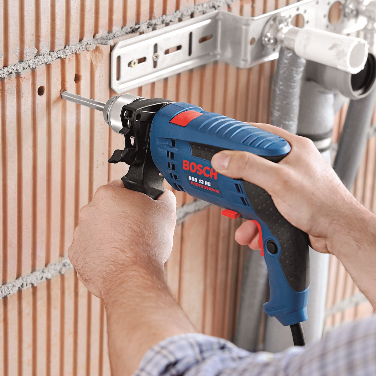 Bosch GSB 13 RE 13mm 600W Impact Drill - 110V