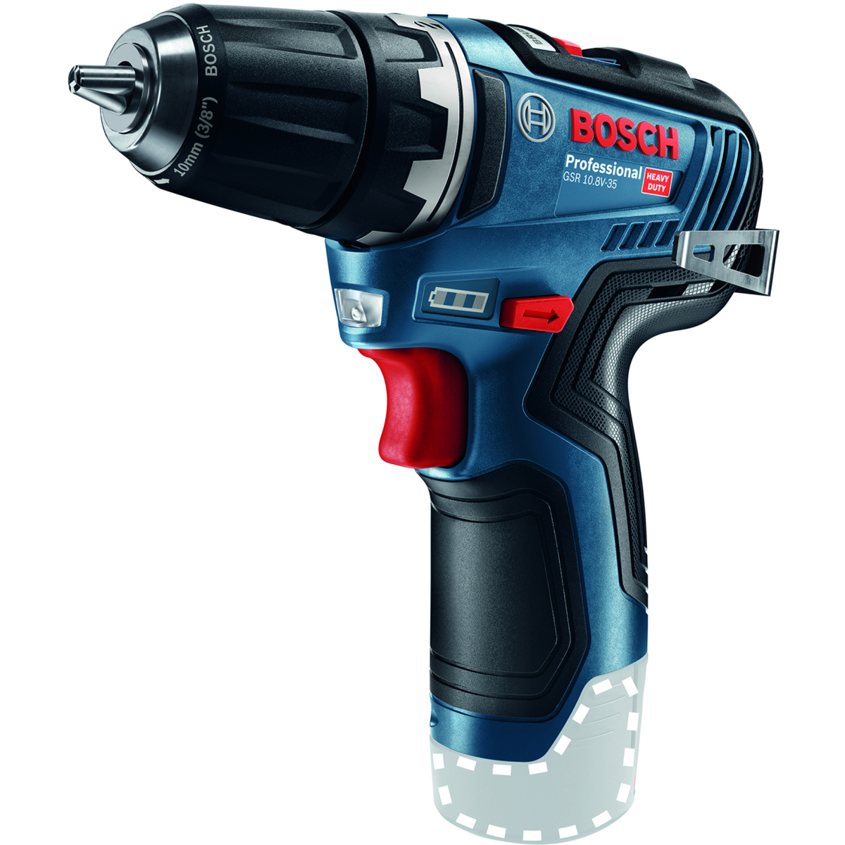 Bosch GSR 12V-35 12V Brushless 2-Speed Drill Driver 2x3.0Ah Batteries in L-Boxx