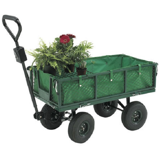 Clarke 3400185 GT3 Towable Garden Trolley C/W Removable Liner