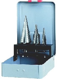 Heller 22611 HSS Step Drill Bit Set of 3 Bits 22611-0 Set