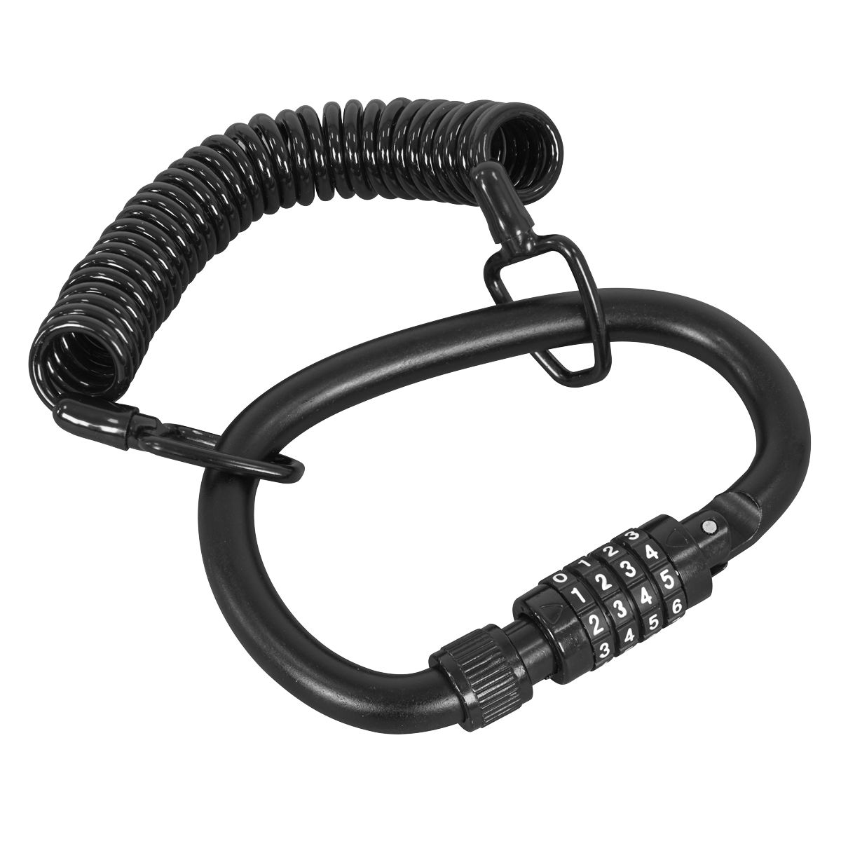 Sealey HGL02 Helmet/Gear Lock with Cable