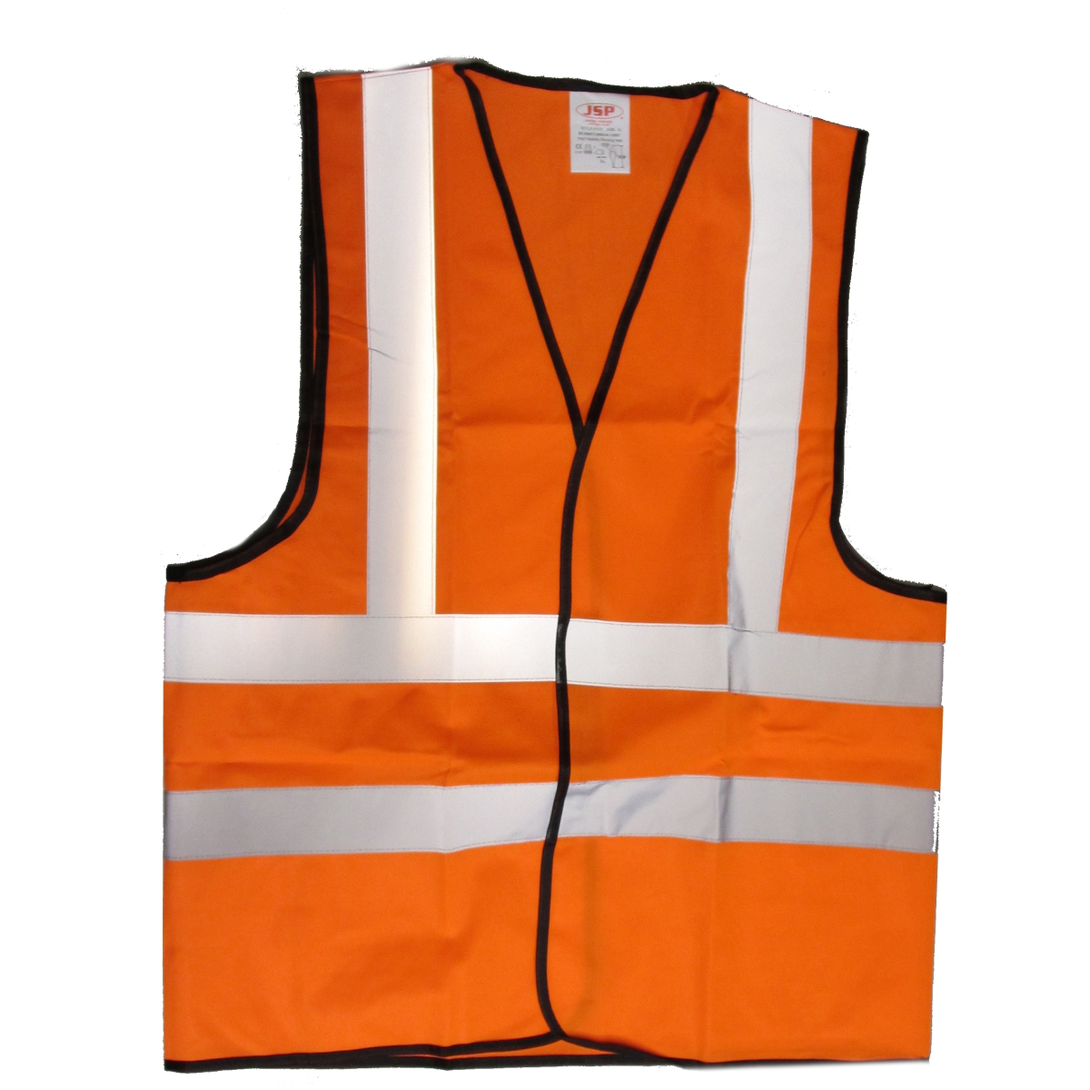 JSP Hi Vis Orange Waistcoat Vest EN471.2 One-Size Extra-Large 44"-48"
