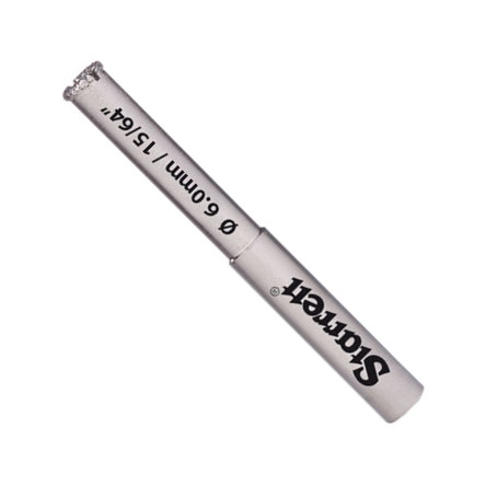 Starrett D0006 6mm / 15/64" Diamond Tile Drill