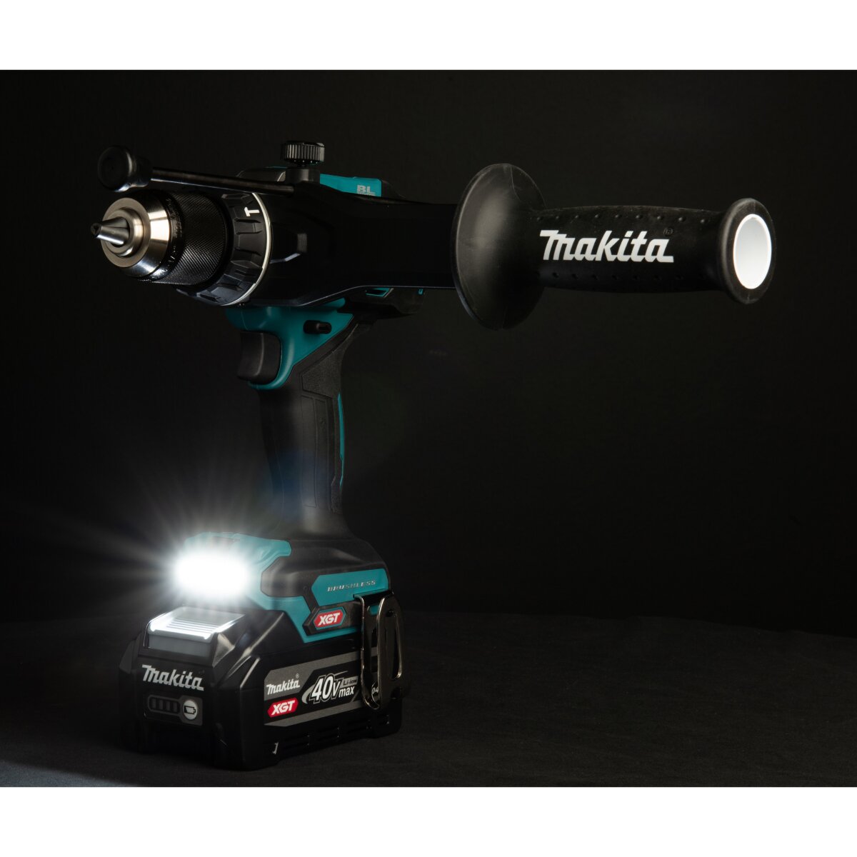 Makita HP003GZ01 Body Only 40V XGT Combi Drill, 3 Speed 180Nm in Makpac Case