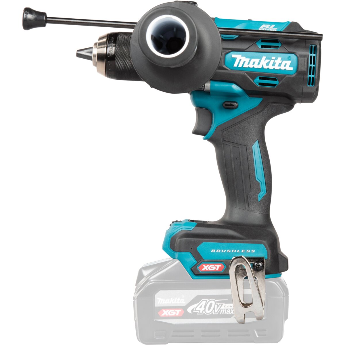 Makita HP003GZ01 Body Only 40V XGT Combi Drill, 3 Speed 180Nm in Makpac Case