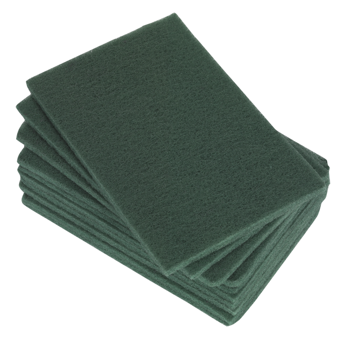 Sealey HP1523F Hand Pads 150 x 230mm Fine Pack of 10