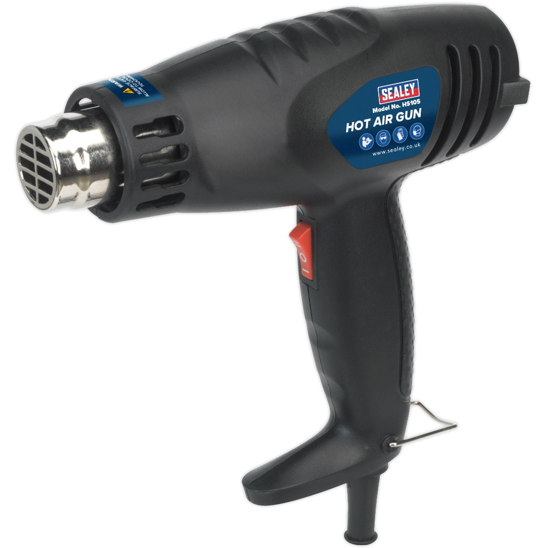 Sealey HS105 Hot Air Gun 1600W 370&#xB0;C/500&#xB0;C