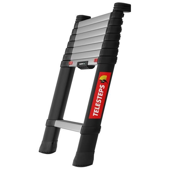 Telesteps 72226541 Prime Line Telescopic Professional Ladder 2.6m EN 131 and SP (RISE) certified