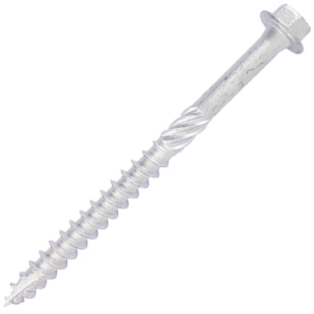 Timco 10100INH In-Dex Heavy Duty Timber Screws Hex Head Exterior - Silver 10 x 100 (Bag of 10)