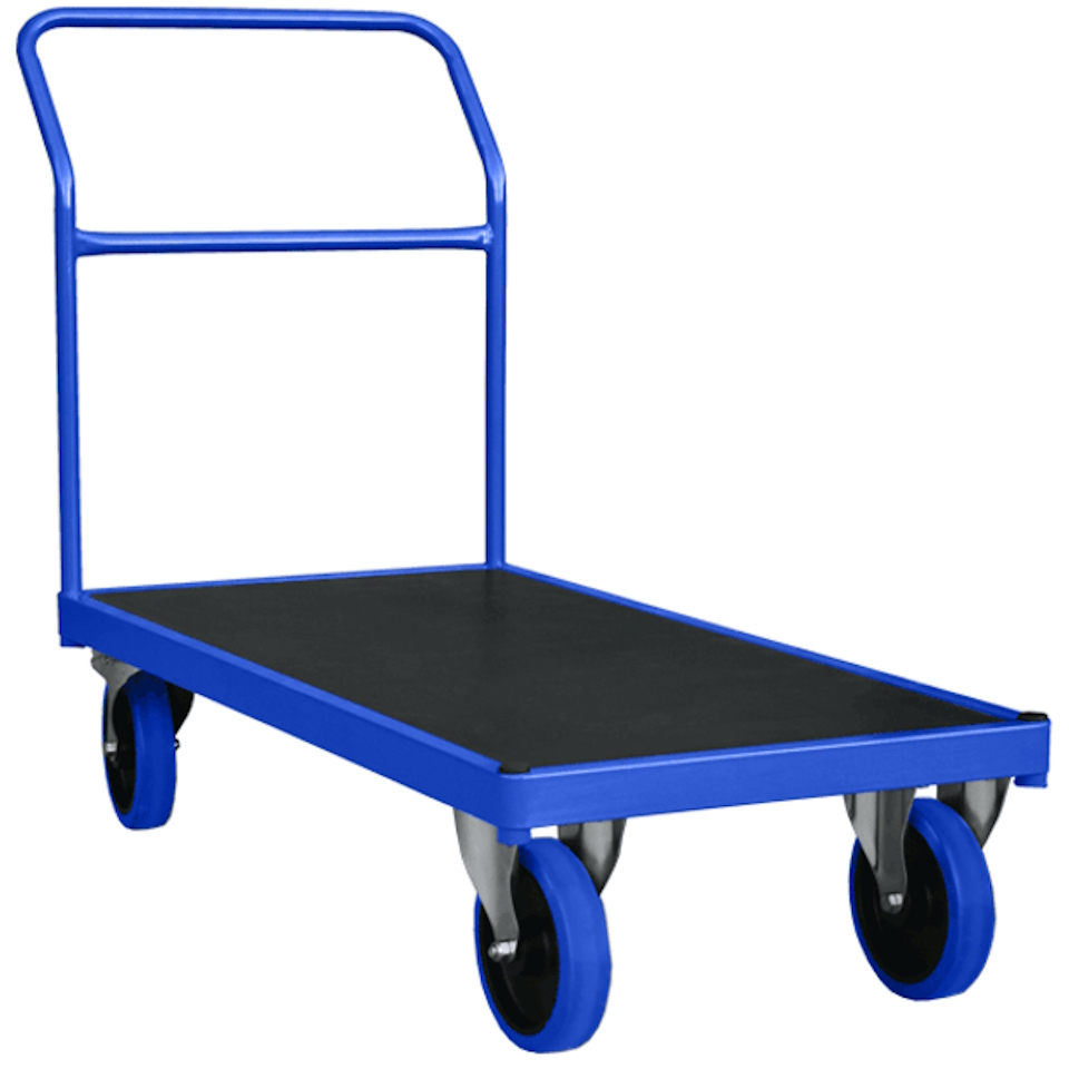 Handle-It HI-FBT-1575-PP Premium Plus 1500mm x 750mm Flatbed Trolley