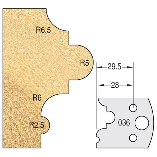 Trend IT/3403640 limitor 38mm x 4mm (pair)