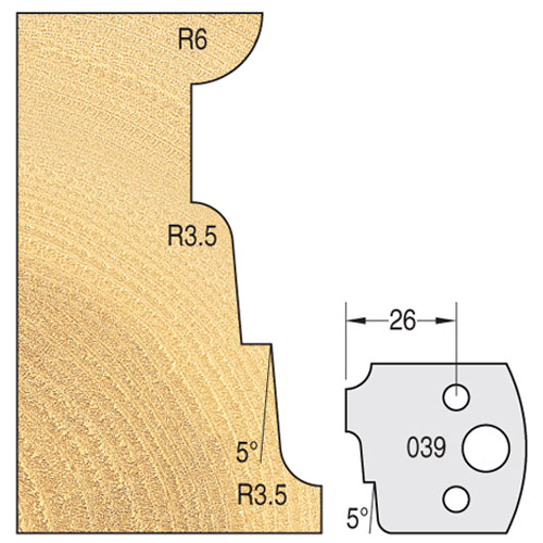 Trend IT/3403940 limitor 38mm x 4mm (pair)