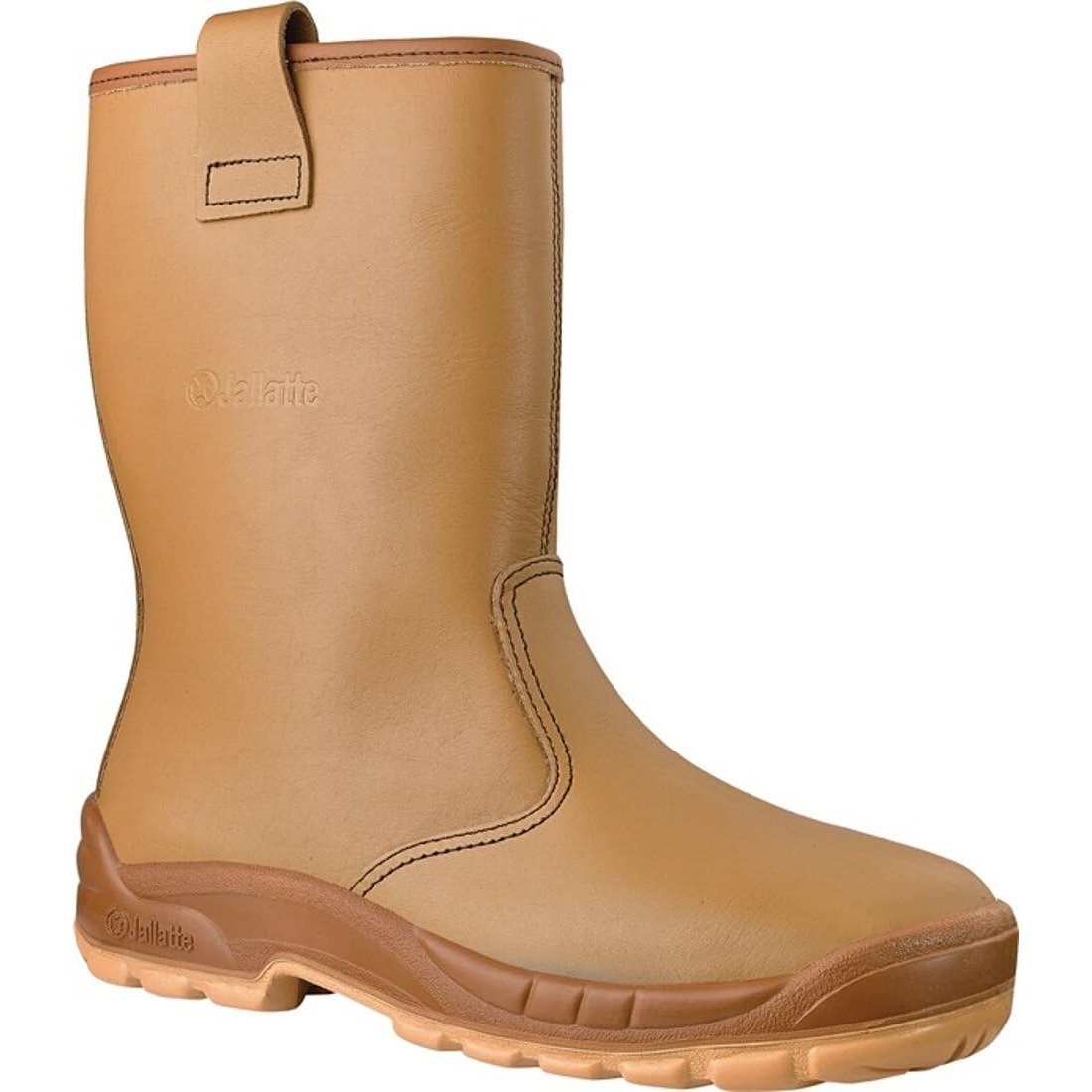 Jallatte J0257 Jalartic Fleece Lined S3 Tan Rigger Safety Boot - Size 6.5