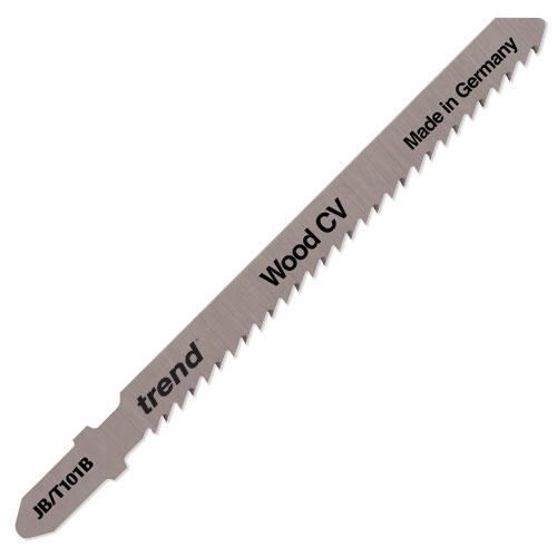 Trend JB/T101B Jigsaw blade 100x2.5mm CV up-cut 5 pack