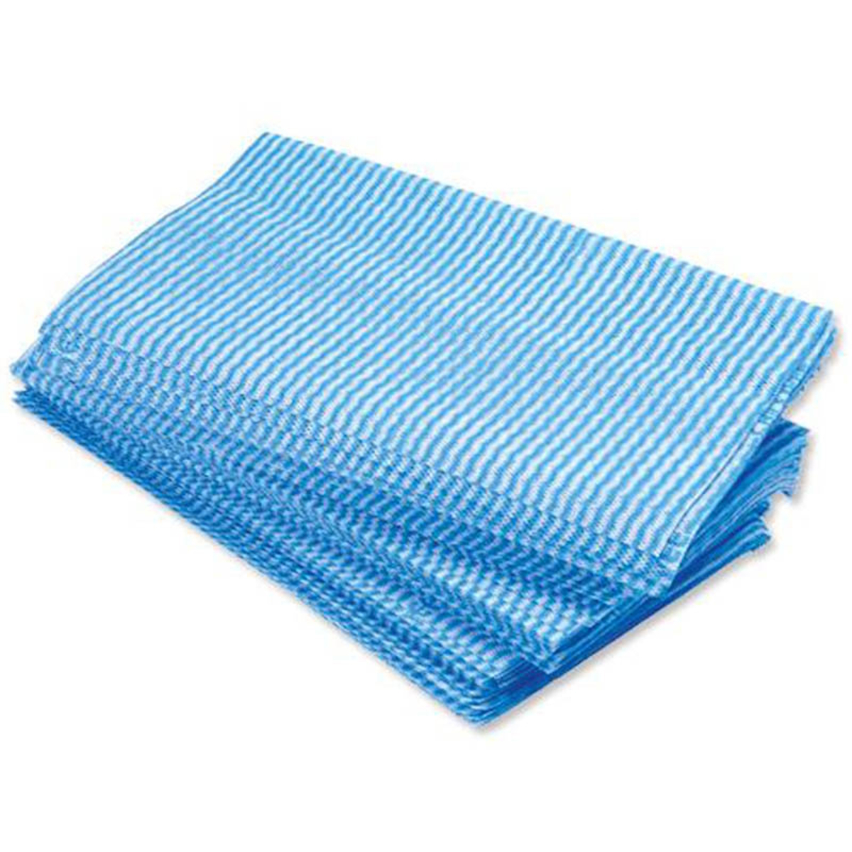 Clean Works JCBLU Medium Weight Large Blue Cloth - Pack of 50