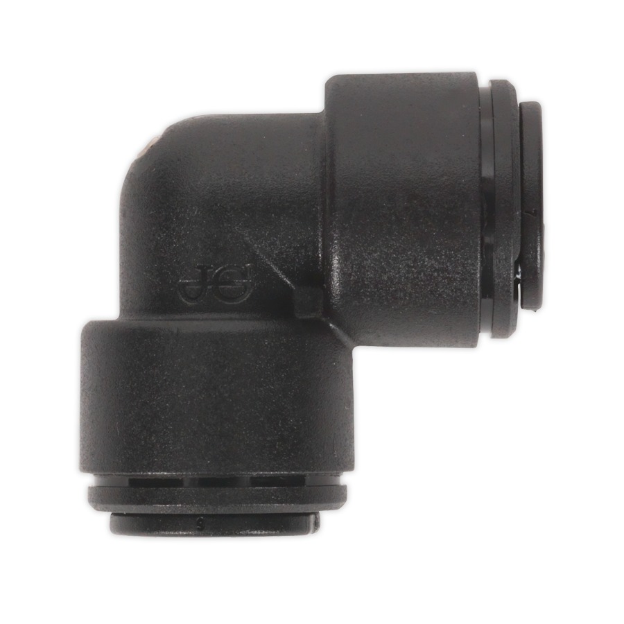 Sealey JGCE8 Elbow Coupling 8mm Pack of 5 (John Guest Speedfit - PM038E)