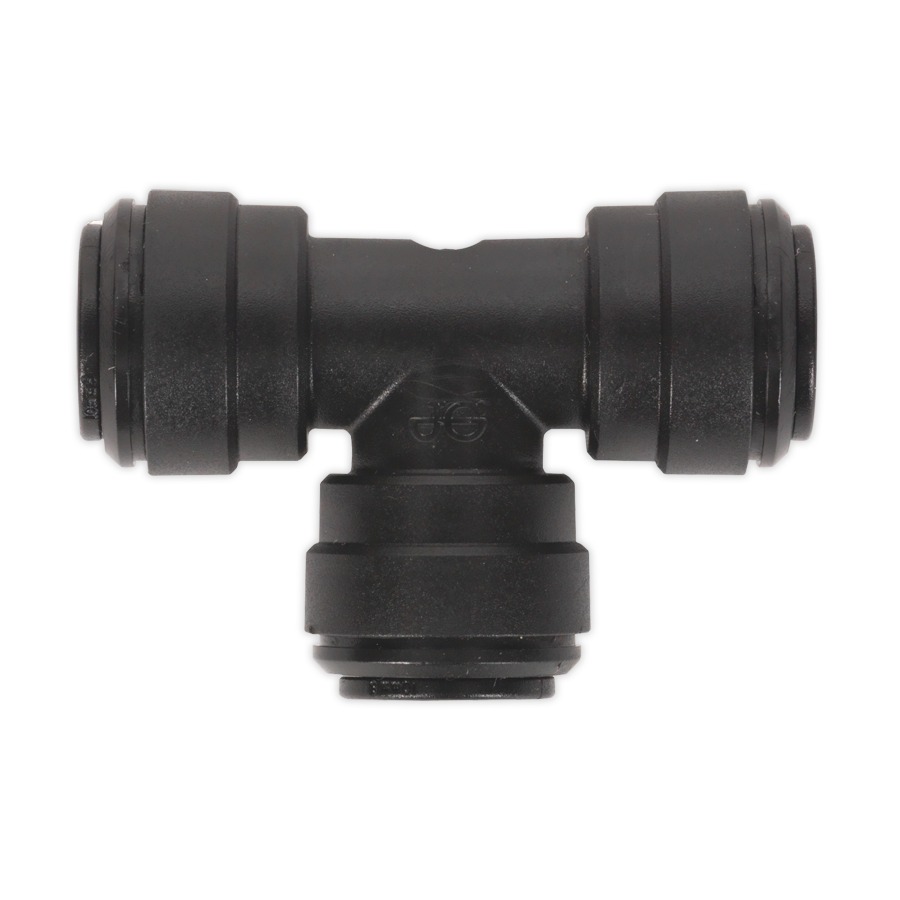 Sealey JGCT10 Equal Tee 10mm Pack of 5 (John Guest Speedfit - PM0210E)