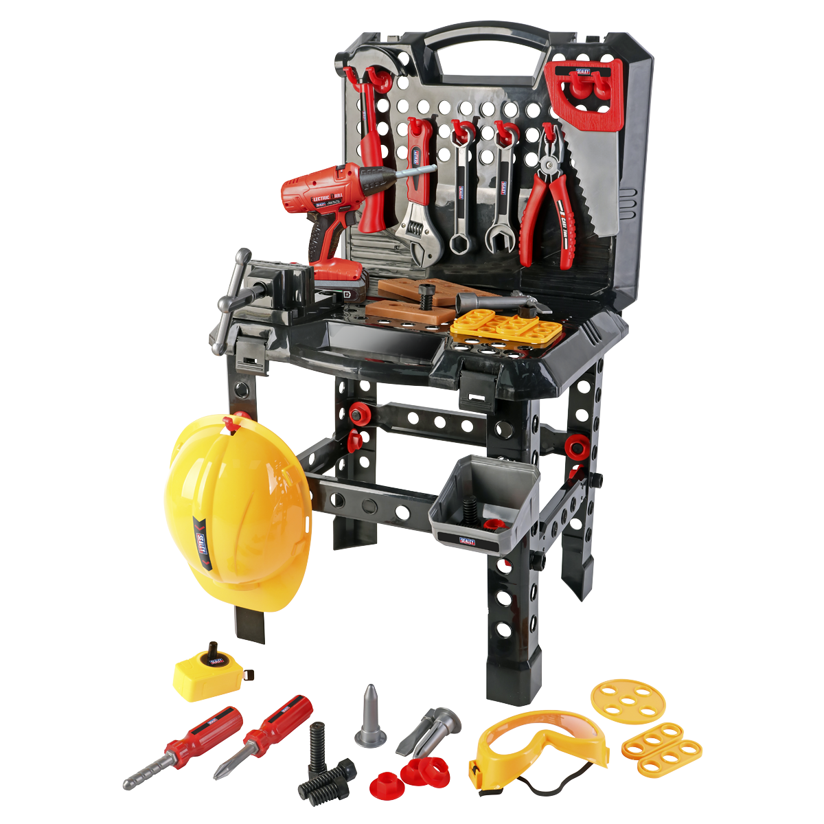 Sealey JTK2 Junior Toy Tool Kit with Workbench 90pc