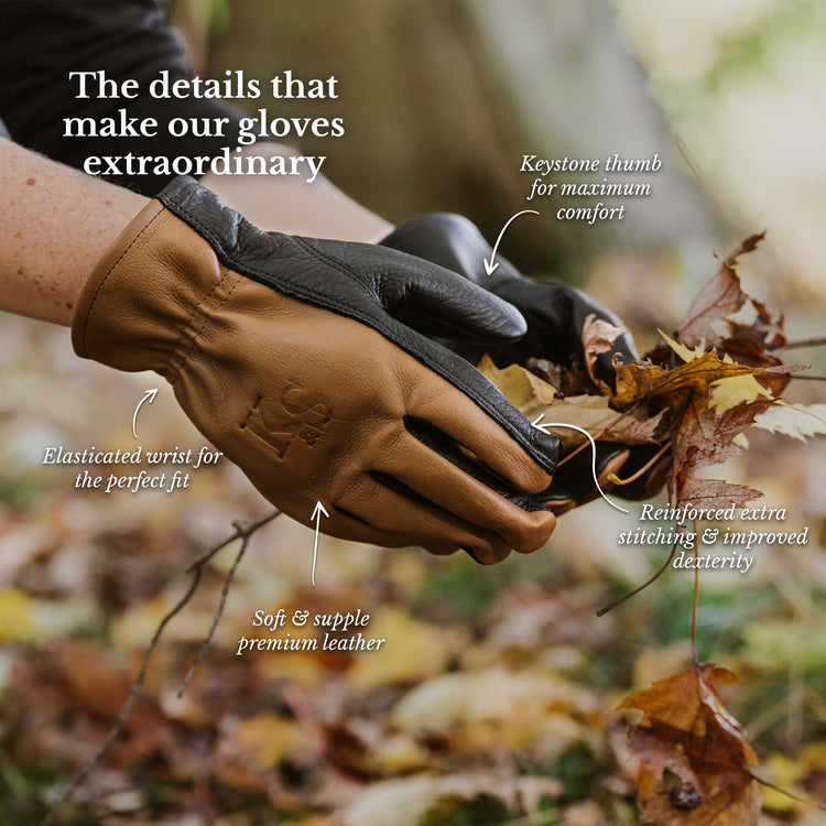 Kent & Stowe Sure & Soft High Quality Leather Gloves