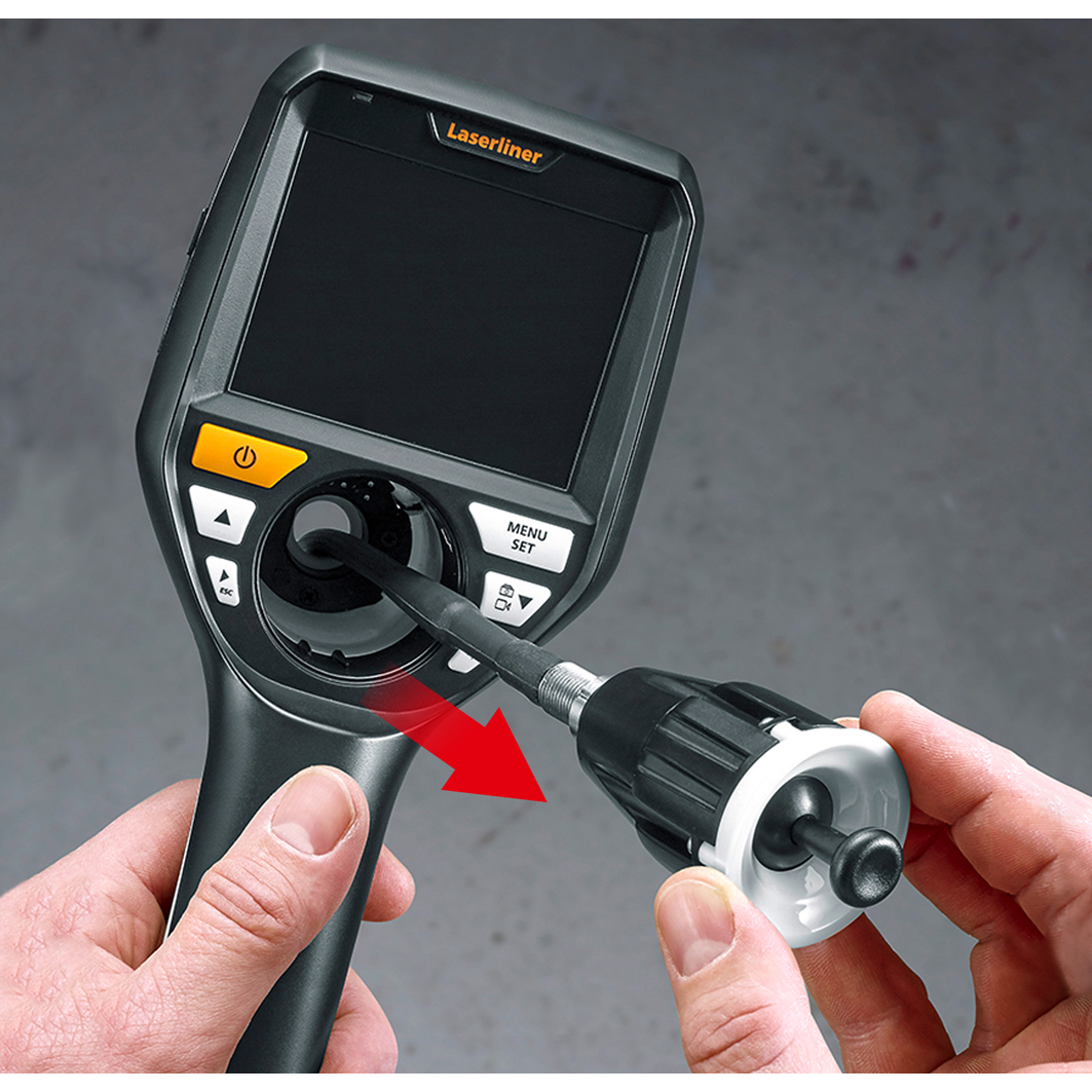 Laserliner 32065 082.275A VideoInspector 3D (6 mm; 2 m) Professional Video Inspection System