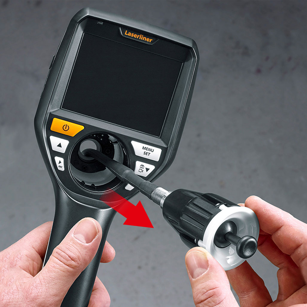 Laserliner 32070  082.277A VideoInspector 3D Micro Professional Video Inspection System (3,9 mm; 1 m) 