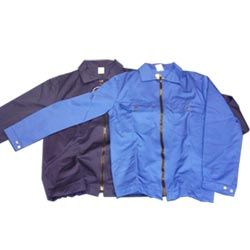 Lawson-HIS JAC00 34.5",Royal Blue Heavy Duty Zip Front Jacket