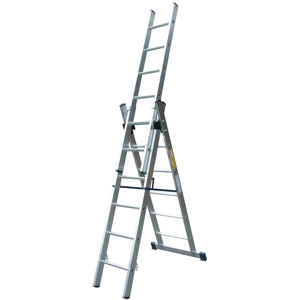 Lyte LCL6 3-Part 6 Rung Professional Combination Ladder EN131-2