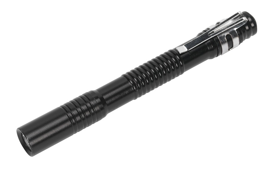 Sealey LED043 Aluminium Pen Light 0.5W LED 2 x AAA Cell