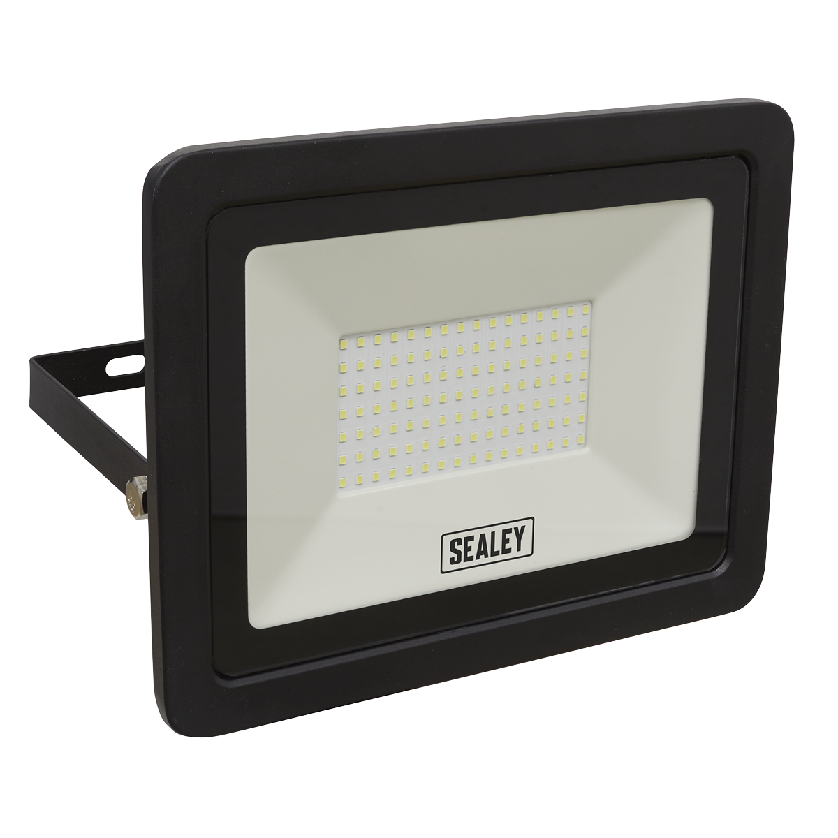 Sealey LED115 Extra Slim Floodlight with Wall Bracket 100W SMD LED