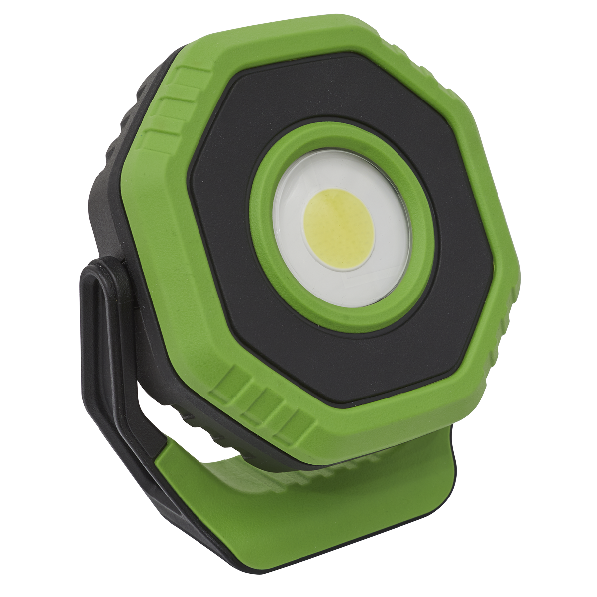 Sealey LED1400P Rechargeable Pocket Floodlight with Magnet 360 14W COB LED - Green