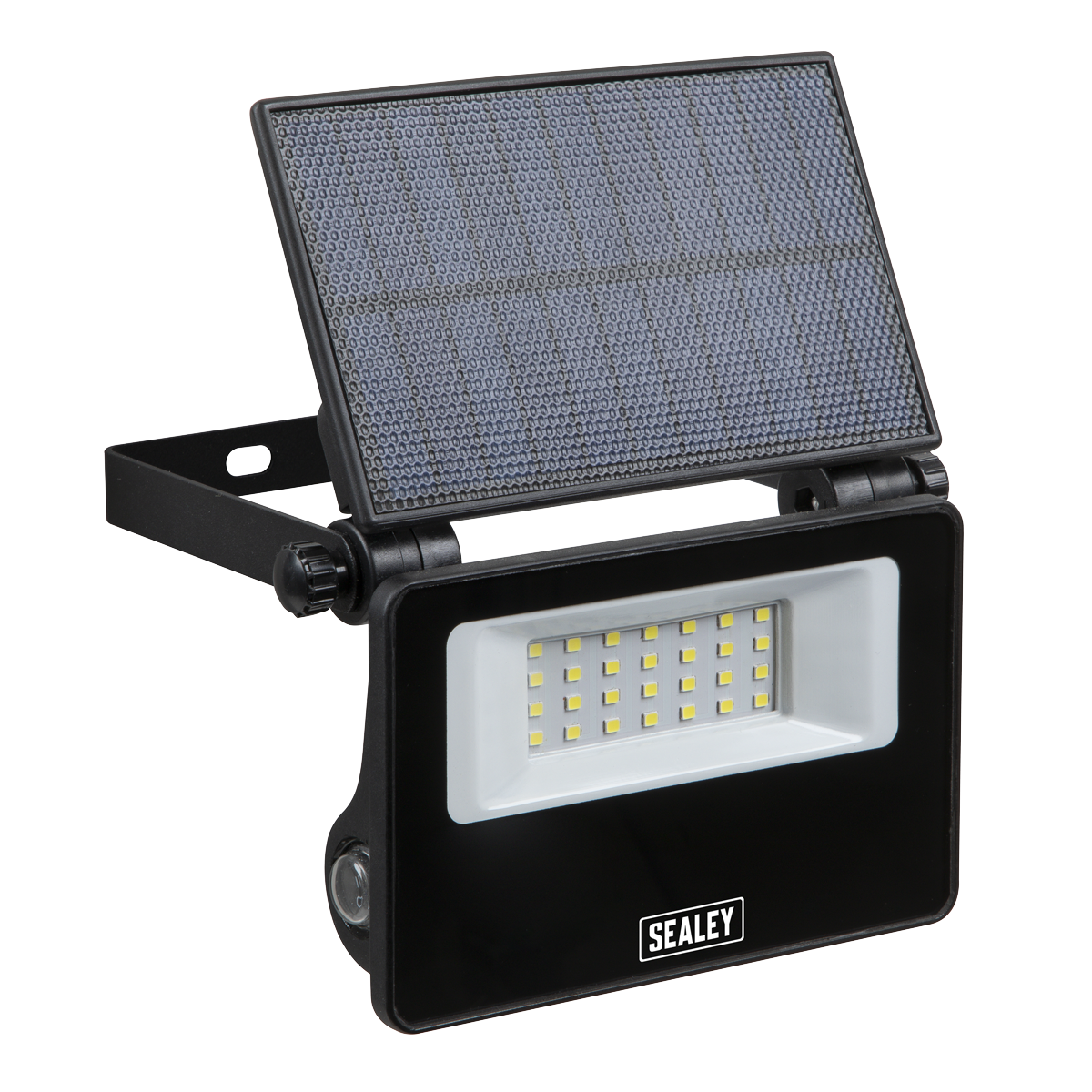 Sealey LED20S Extra-Slim Solar Floodlight with Wall Bracket 20W SMD LED