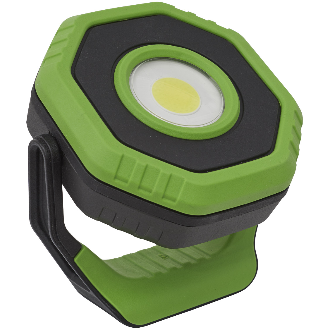 Sealey LED700P Rechargeable Pocket Floodlight with Magnetic Base 360° 7W COB LED - Green