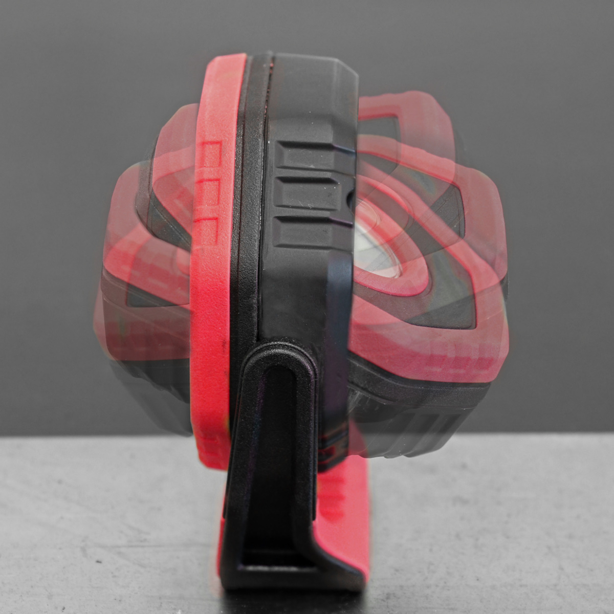 Sealey LED700PR Rechargeable Pocket Floodlight with Magnetic Base 360° 7W COB LED - Red