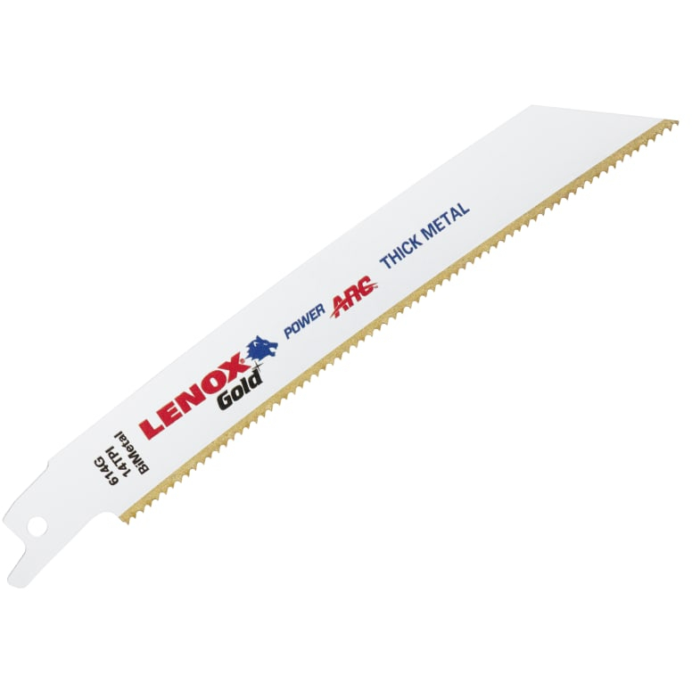 Lenox 21067 614GR Gold Extreme Reciprocating Saw Blades 150mm 14 TPI (Pack 5)  LEN614GR
