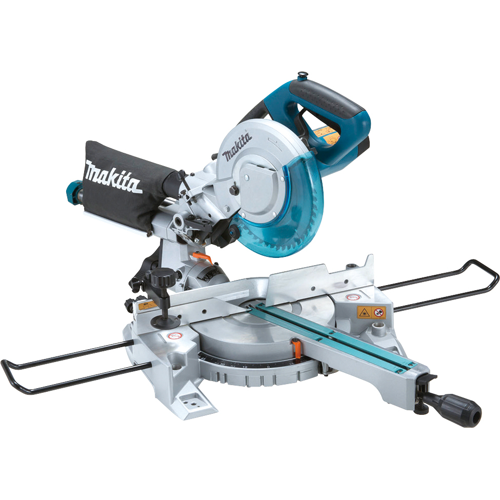 Makita LS0815FLN 240V 216mm (8.1/2") Sliding Mitre Saw with Light and Laser Line
