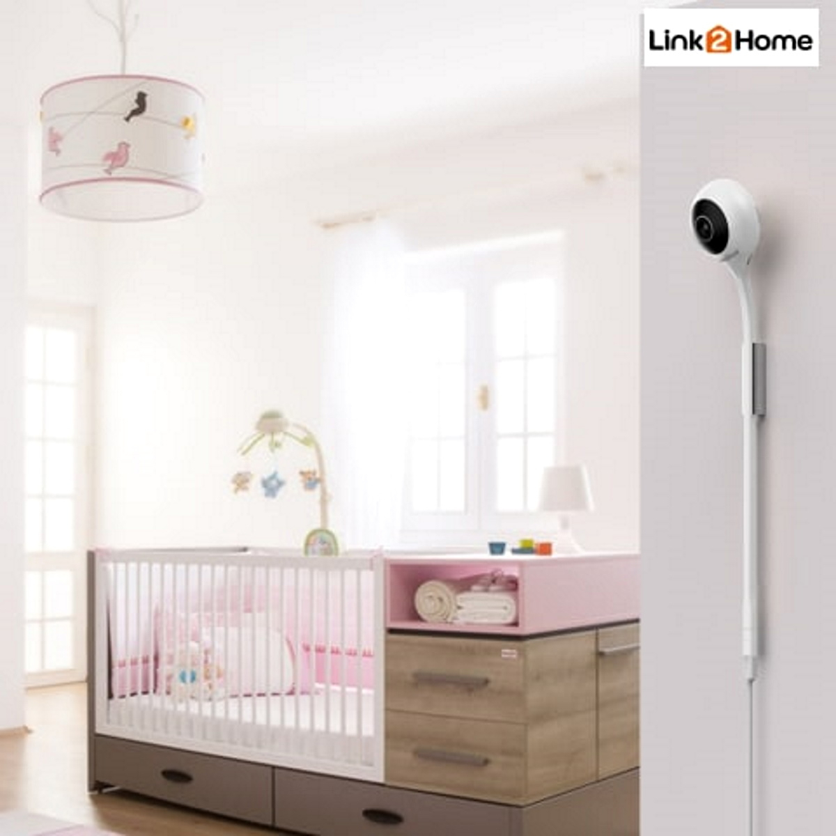 Link2Home L2H-CAMERAFLEX Flexible Indoor Camera  LTHCAMFLEX