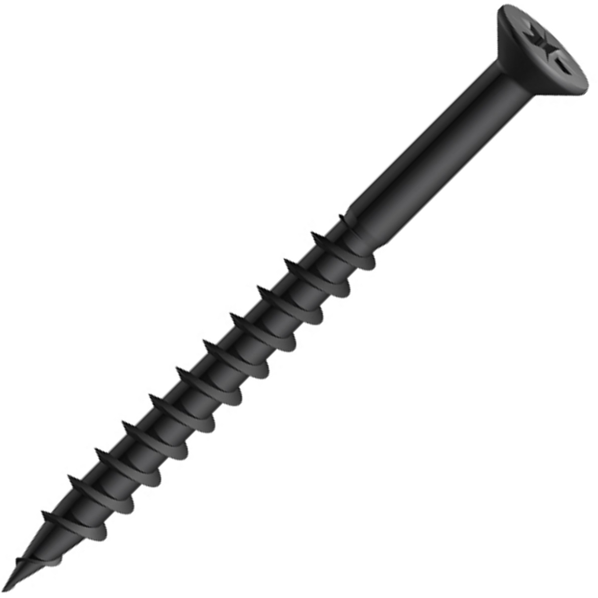 Timco 40045CARC  Black Phosphate Countersunk Carcass Screw 4.0 x 45 PZ2 (Box of 500)