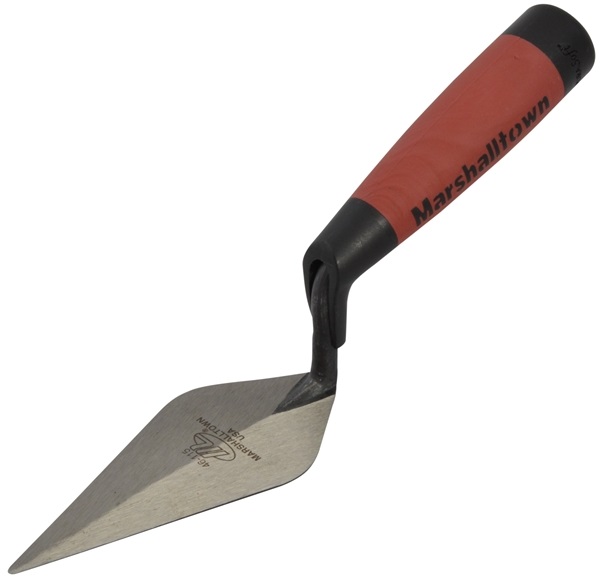 Marshalltown M46115D London Pattern Pointing Trowel with Durasoft Handle 5"