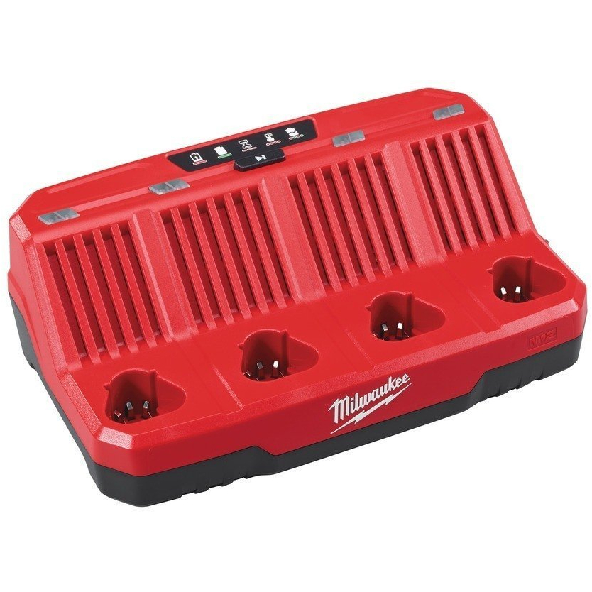 Milwaukee M12C4  4 Bay Multi Charger