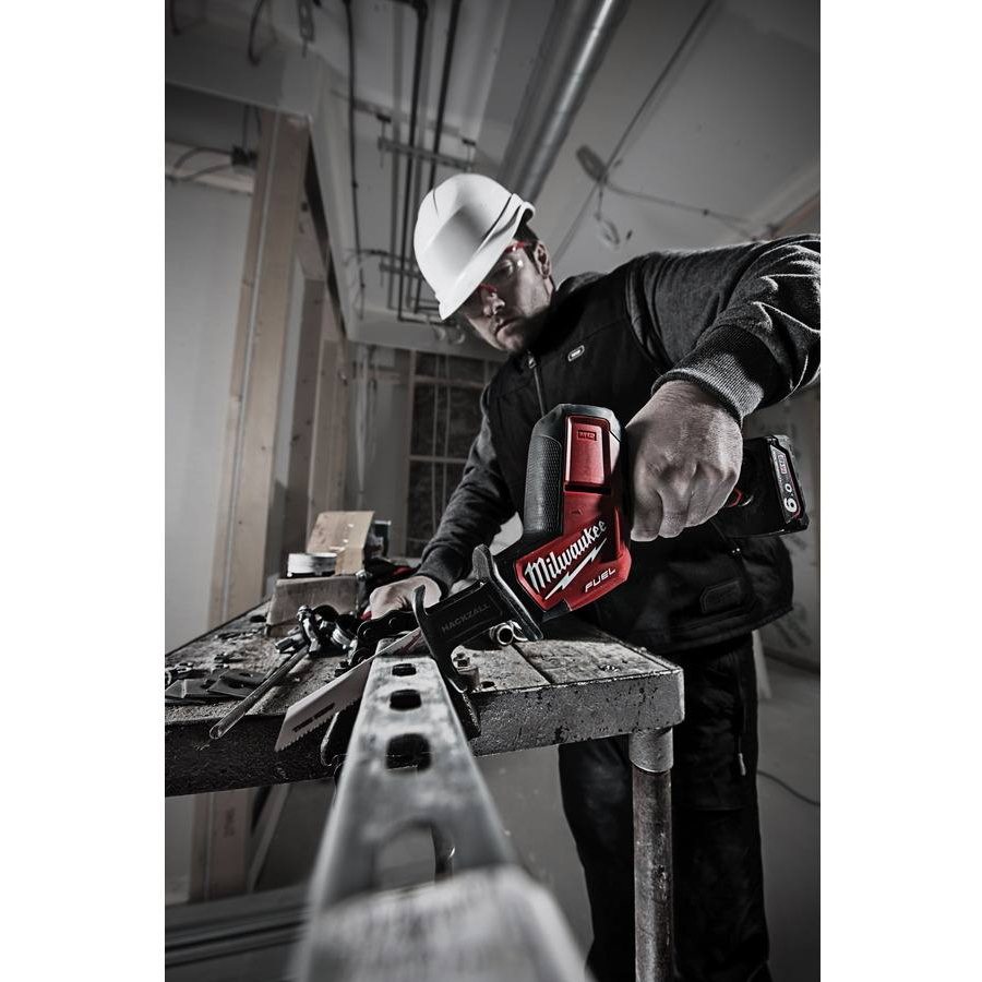 Milwaukee M12CHZ-602X M12 Fuel Compact Hackzall (2 x 6.0ah Li-ion batteries, charger, dynacase) 