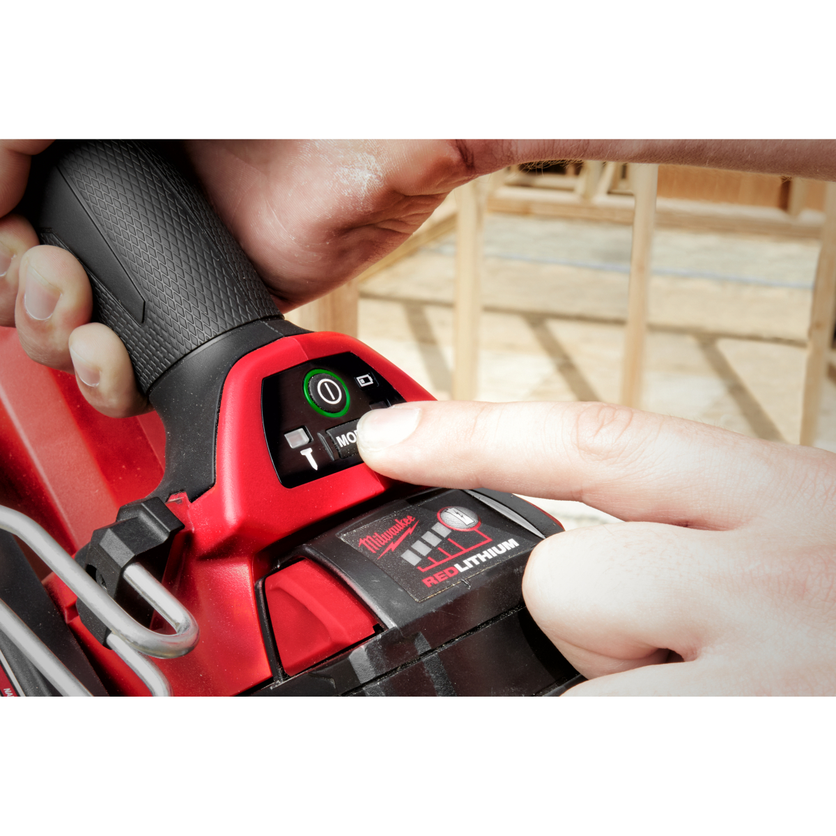 Milwaukee M18FFN-0C Body Only  M18 Fuel Framing Nailer 34° "First Fix" In Carry Case