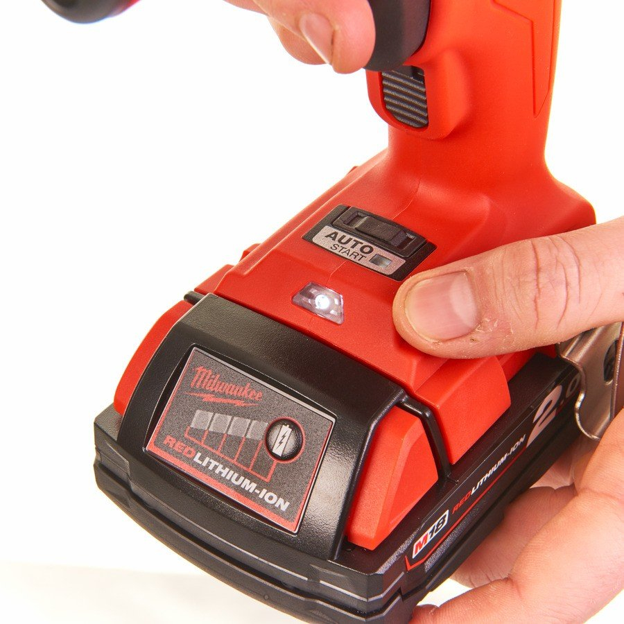 Milwaukee M18FSGC-202X M18 Fuel Drywall Screwgun with Collated Attachment (2 x 2.0ah Batteries, Charger, Dynacase) 