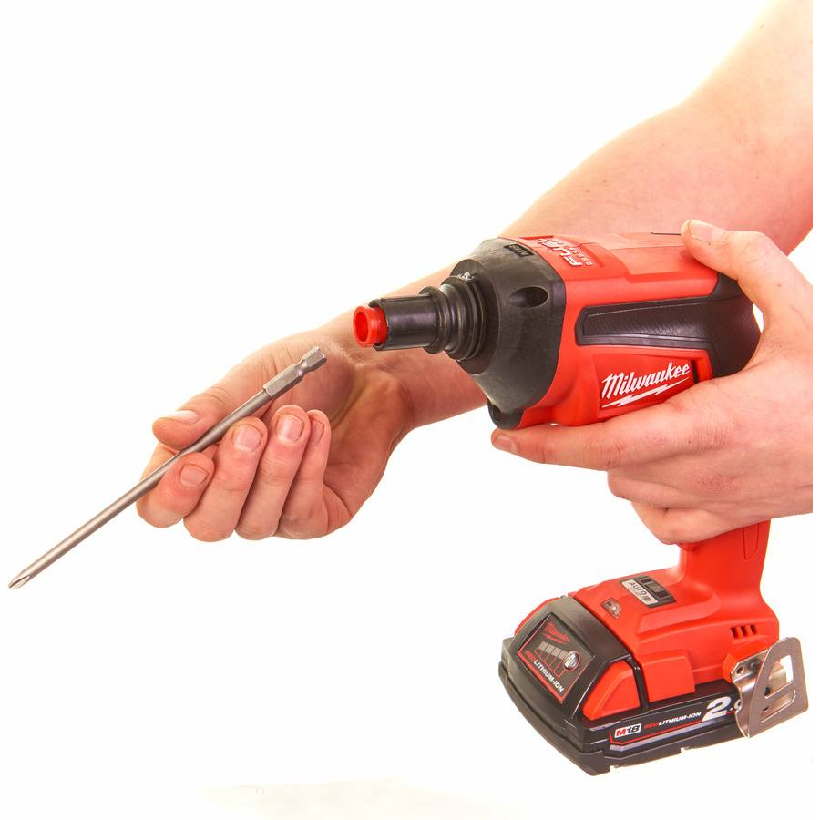 Milwaukee M18FSGC-202X M18 Fuel Drywall Screwgun with Collated Attachment (2 x 2.0ah Batteries, Charger, Dynacase) 