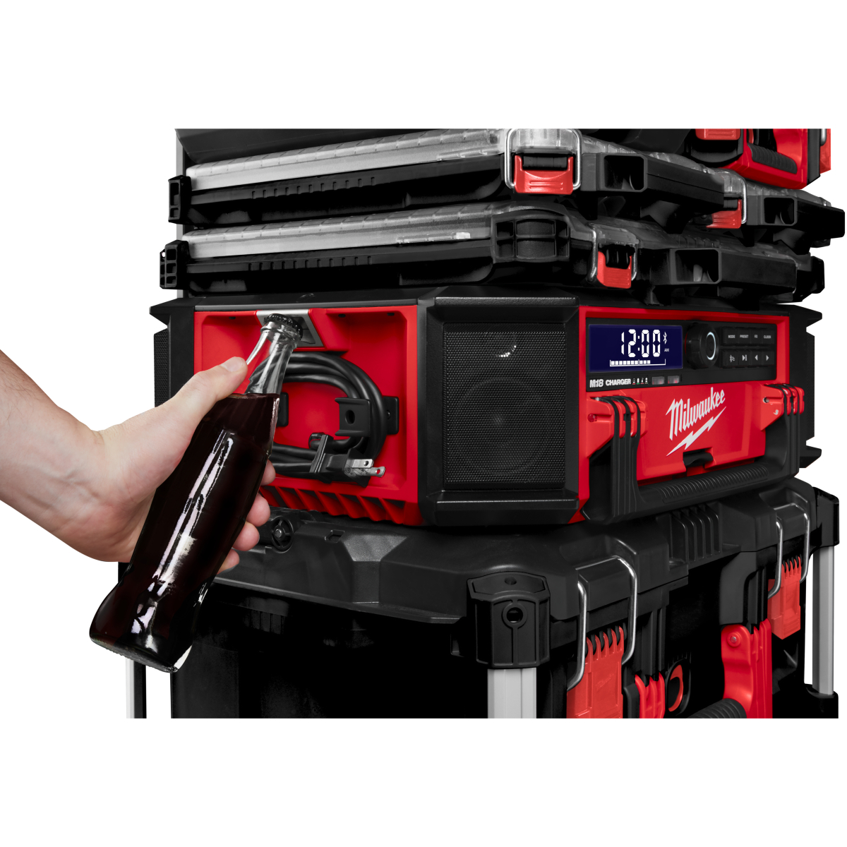 Milwaukee M18PRCDAB+-0 Packout DAB Radio Charger