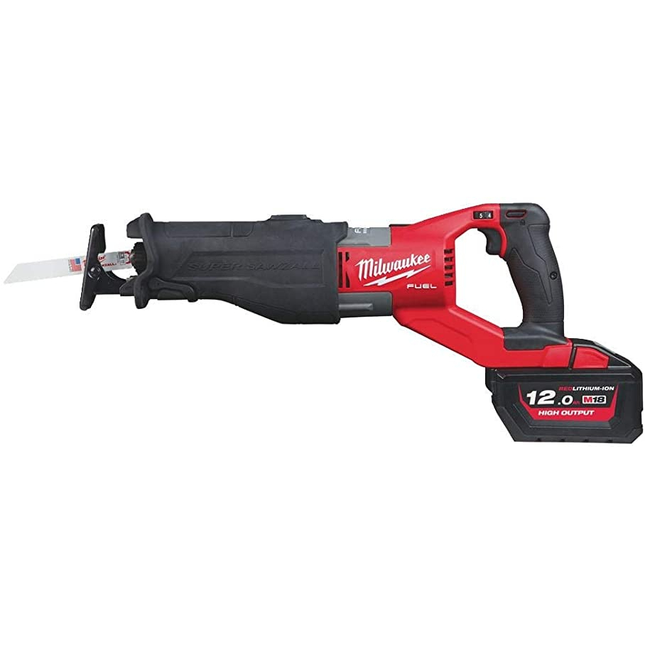 Milwaukee M18FSX-121C M18 Fuel Super Sawzall with 1 x 12.0Ah Battery