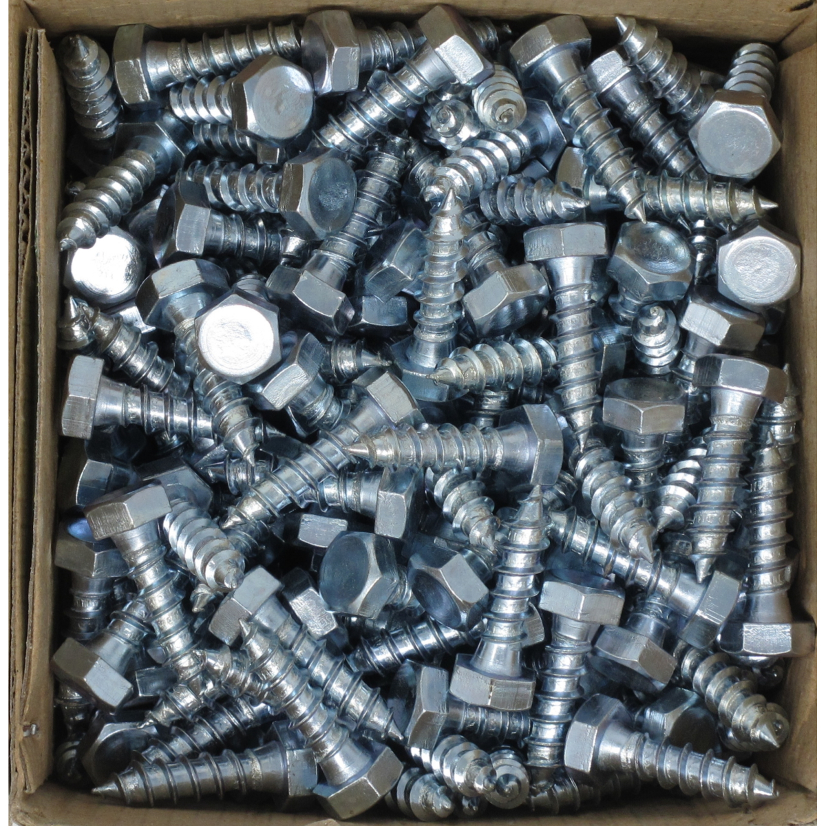 Lawson 1456474 M8 x 30mm Hex Head Coach Screws BZP Din571 (Box of 200)