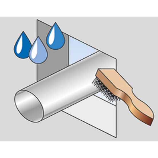 Fischer 539608 Intumescent Pipe Wraps FiPW E/2mm 25 x Metre Roll in Ruler Box