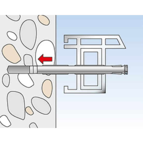 Fischer 88625 Window Frame Fixing F 10 S 75 Countersunk Head Screw gvz Pack x 50