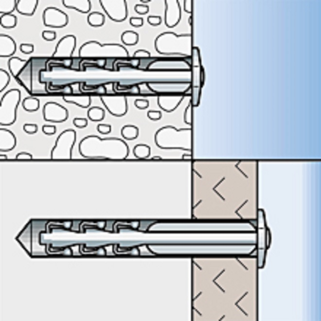 Fischer 58178 ClipFix Plus Push in Plug SF Plus SD 30  Pack x 200