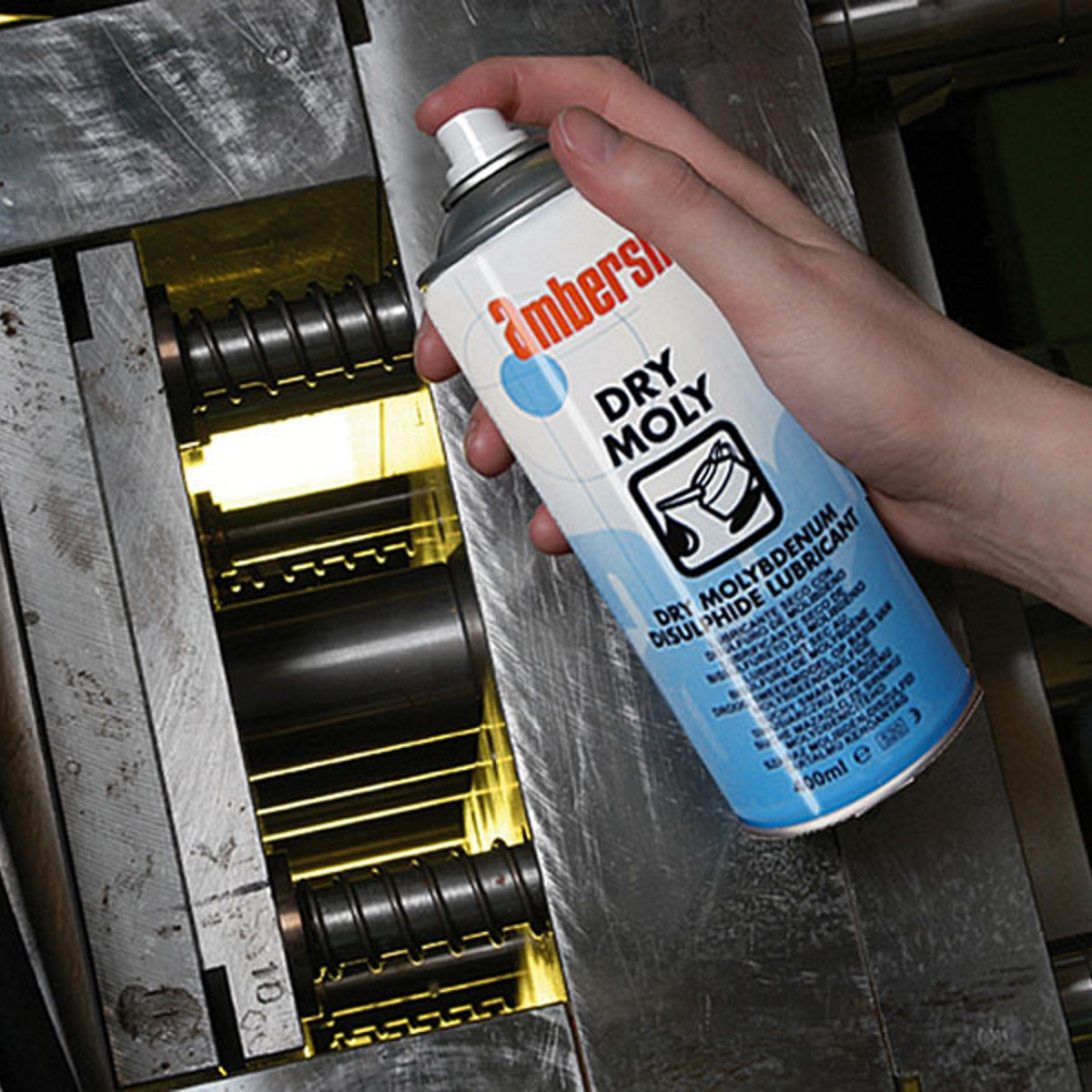 Ambersil 31576-AA Dry Moly Lubricant 400ml x Twelve (Carton of 12)